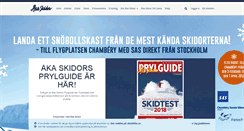 Desktop Screenshot of akaskidor.se
